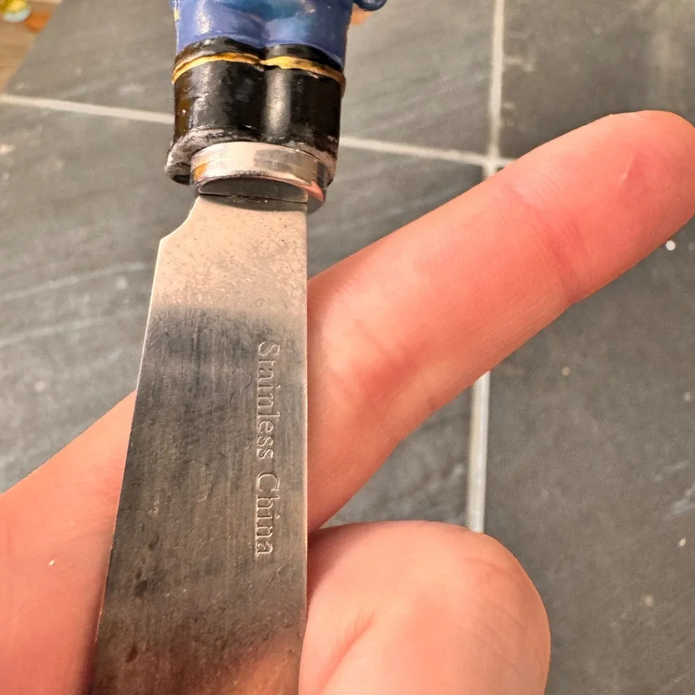 Nutcracker Musician Spreader Knife‎ Christmas Holiday Festive Kitchen Serving